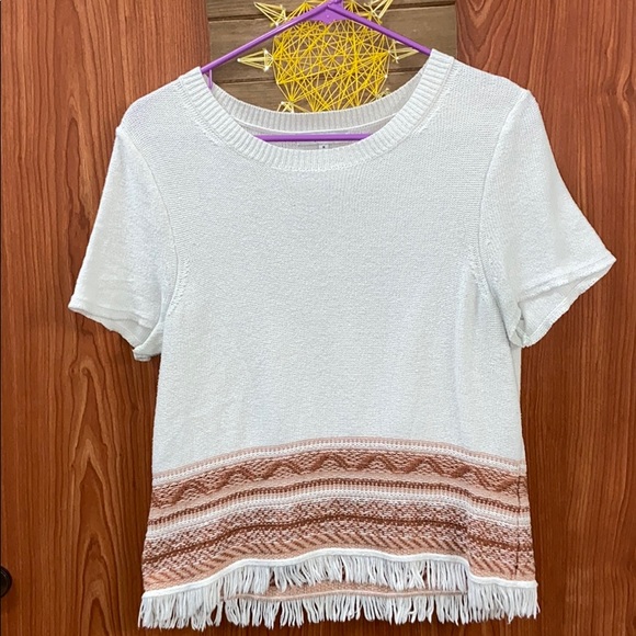 Madewell Tops - Patterned Knit Madewell Top